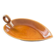 Amber leaf plate