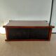 Buffet, wooden TV unit Roche Bobois, Japandi style.