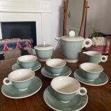 Service à café art déco Digoin Sarreguemines
