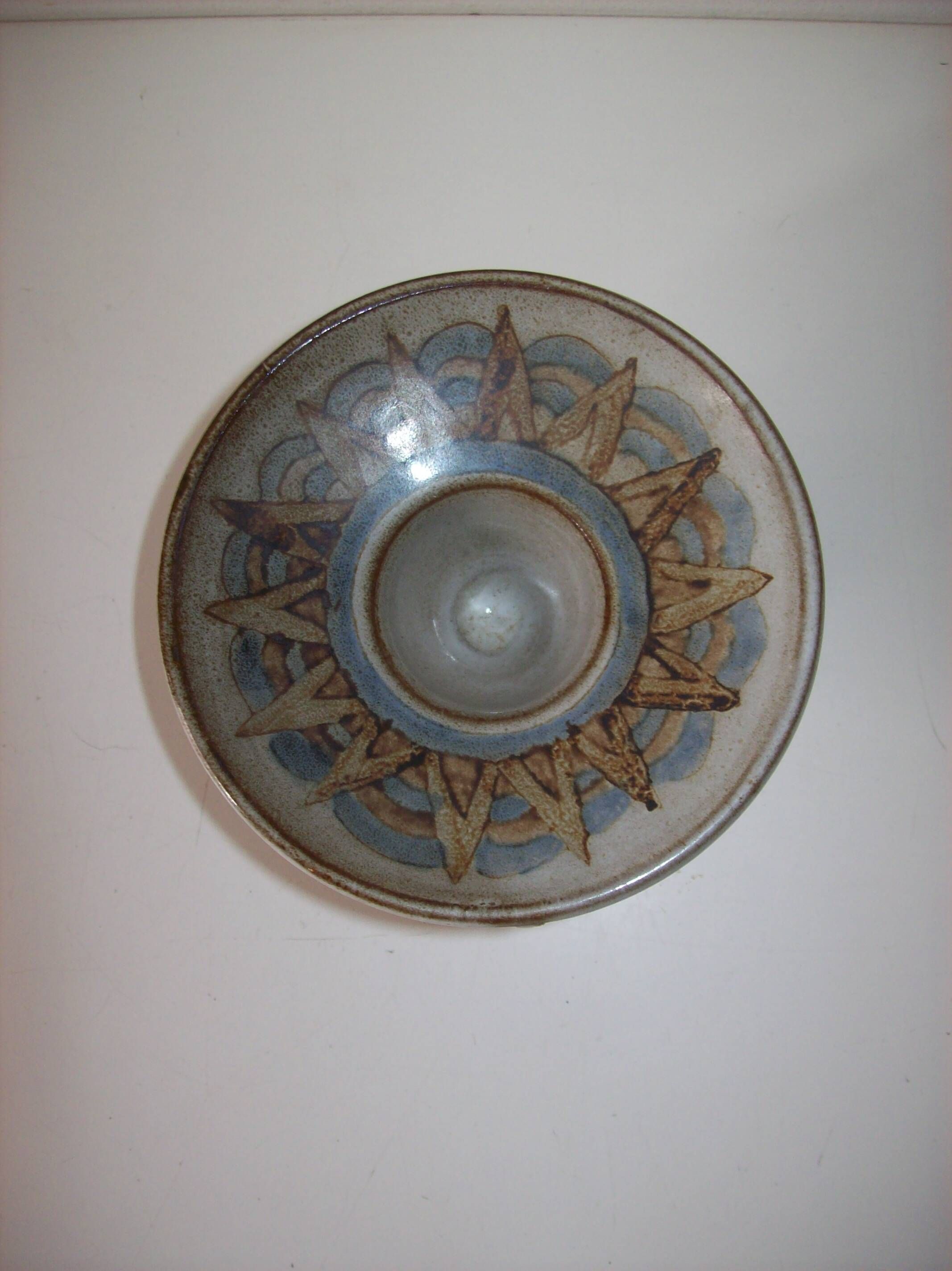 Vintage ceramic candlestick