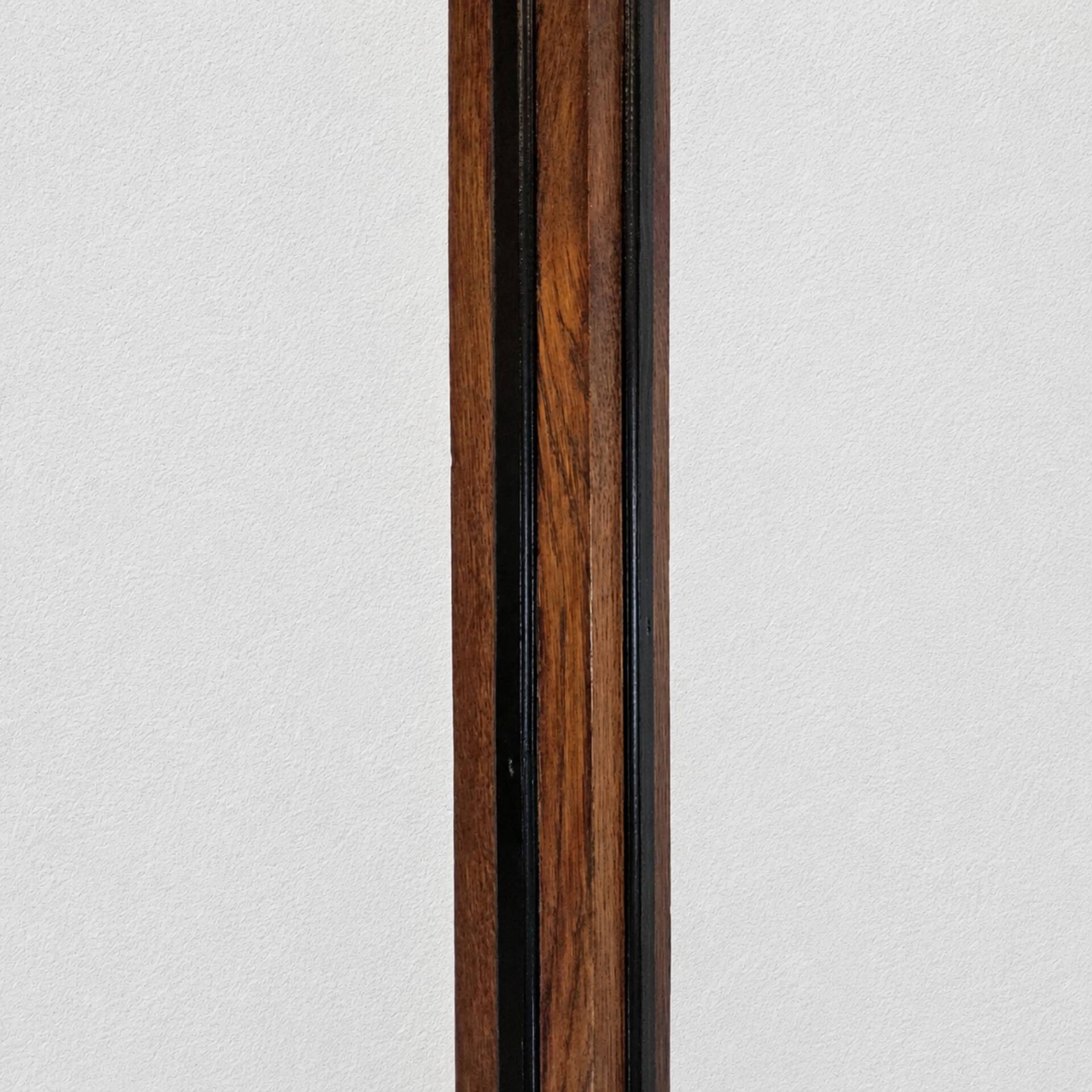 Lampe de sol Art Déco de l'École d'Amsterdam en vitrail