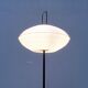 German floor lamp metal and plastic Tripod Ufo 370 by Bega, 1950s