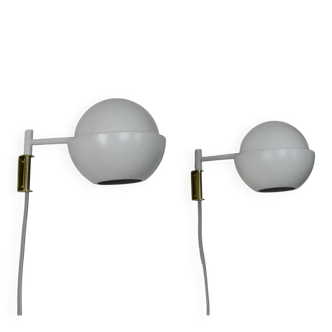 Pair of wall sconces model “50-067” by Svea Winkler for Stockmann Orno