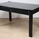 Vintage Simat edition desk in blackened wood, 1980