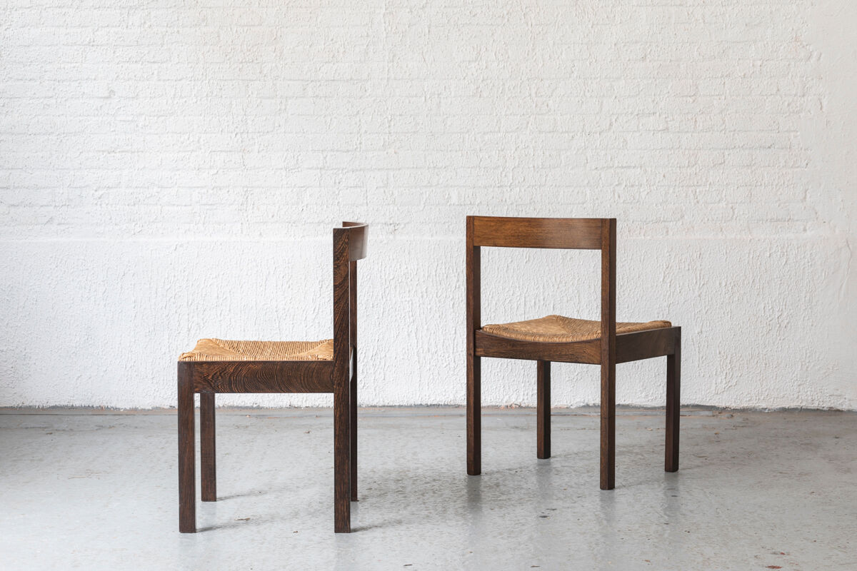 Set of 4 dining chairs by Gerard Geytenbeek for AZS Furniture, Dutch design 1960’s