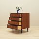 Commode en palissandre, design danois, années 1970, fabricant : Omann Jun