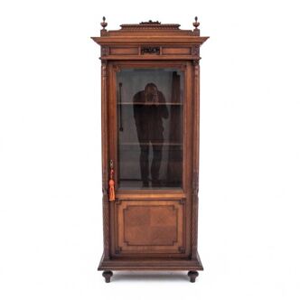 Display cabinet, France, circa 1890. After renovation.