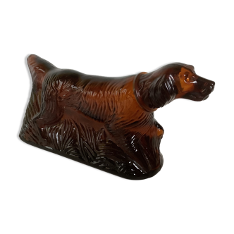 Old perfume bottle in the shape of a dog