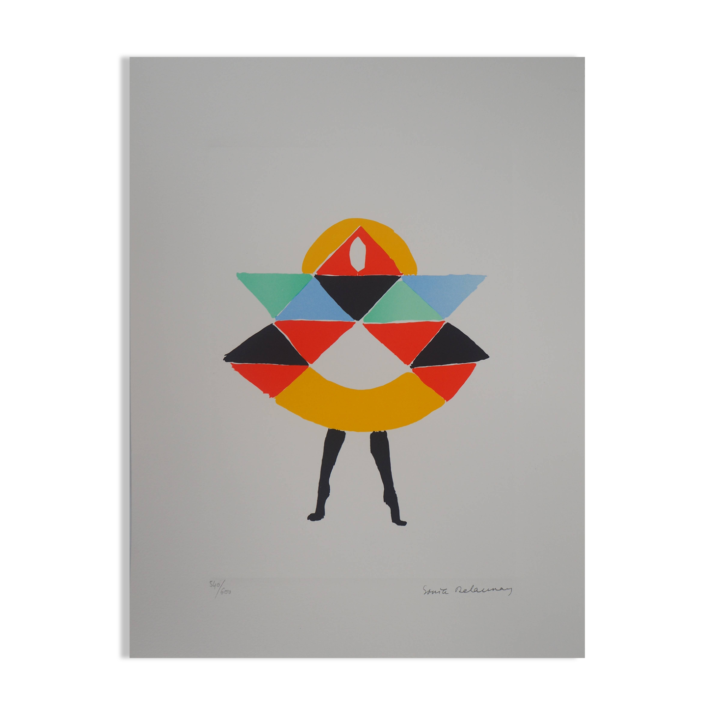 Sonia Delaunay: Carnival - Signed lithograph