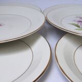 6 assiettes plates Gien Chevreuse
