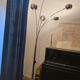 5-foot marble lamppost