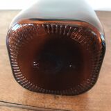 Bocal en verre ambré