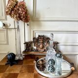 Plateau miroir rond