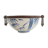 Asian bowl with metal frame in imitation of bamboo