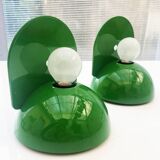 Pair of Buco wall lights designed by Claudio Dini for Artemide in 1974