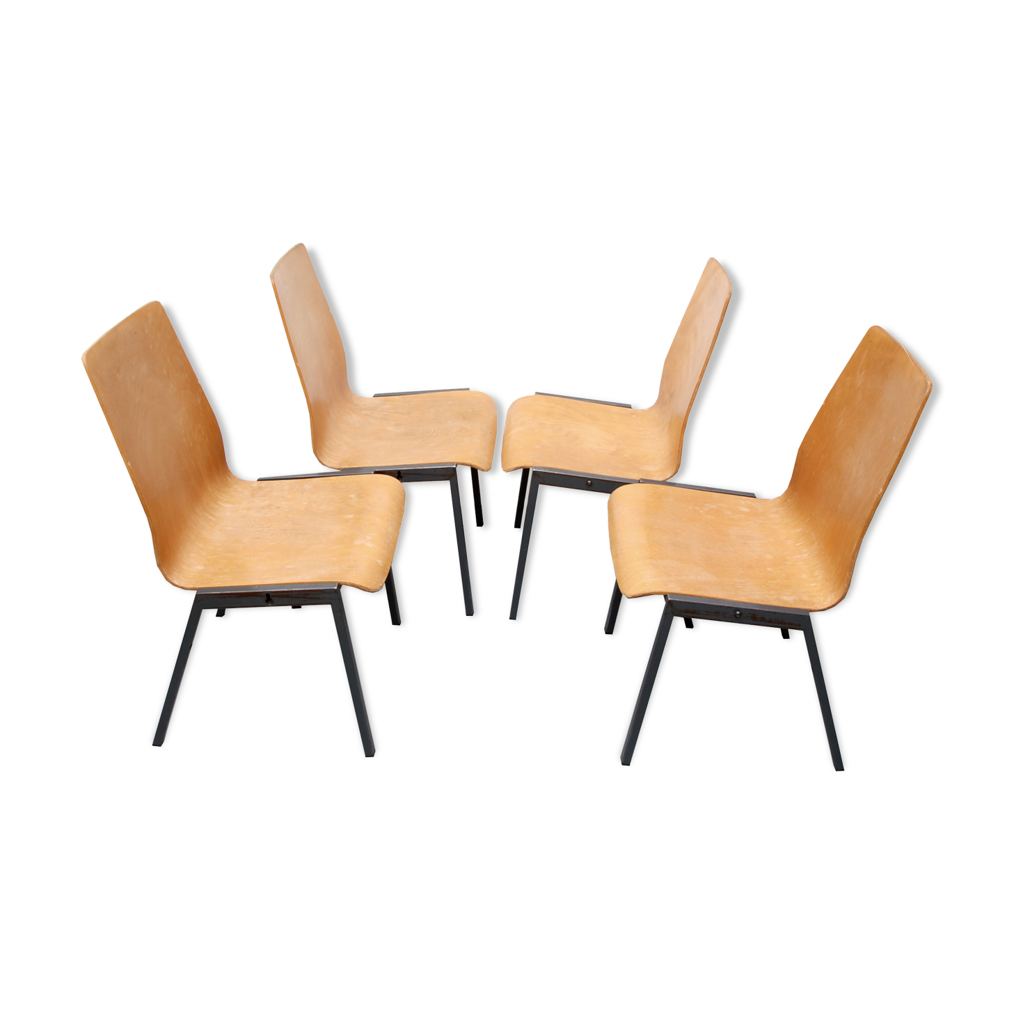4 chairs 1960