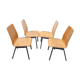 4 chairs 1960