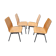 4 chairs 1960