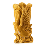 Vase céramique japonaise décor cygne