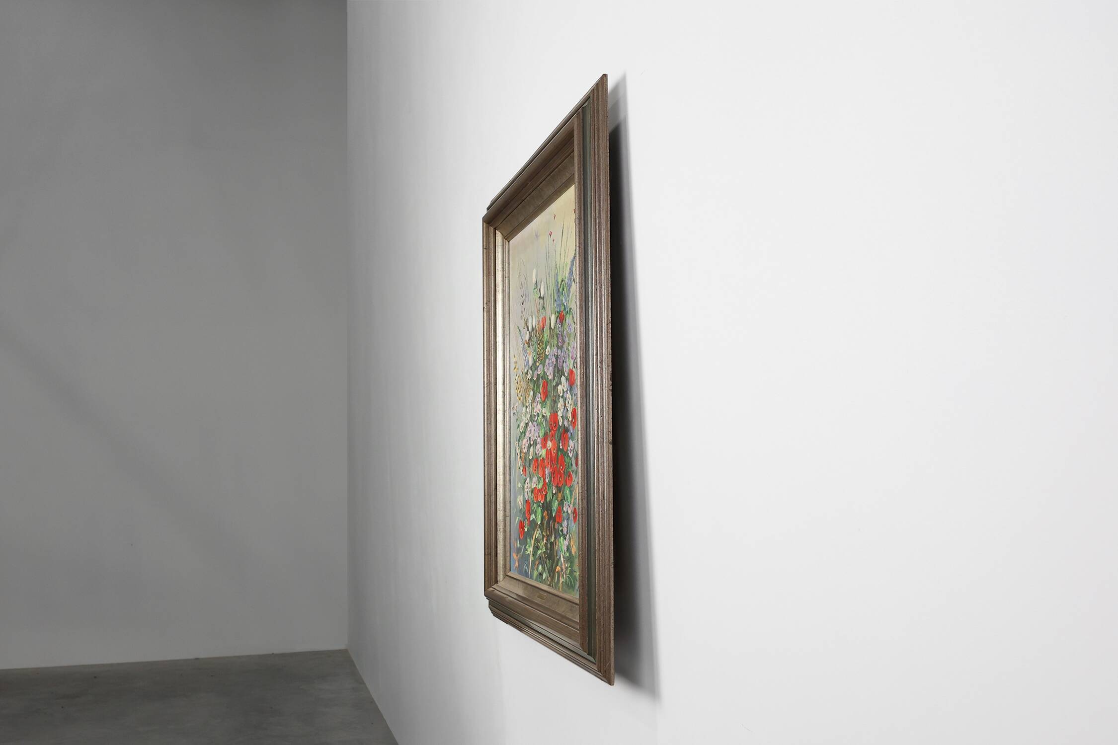 20th Century Baroque Still Life with Flowers by Roger Remmerie, Belgium