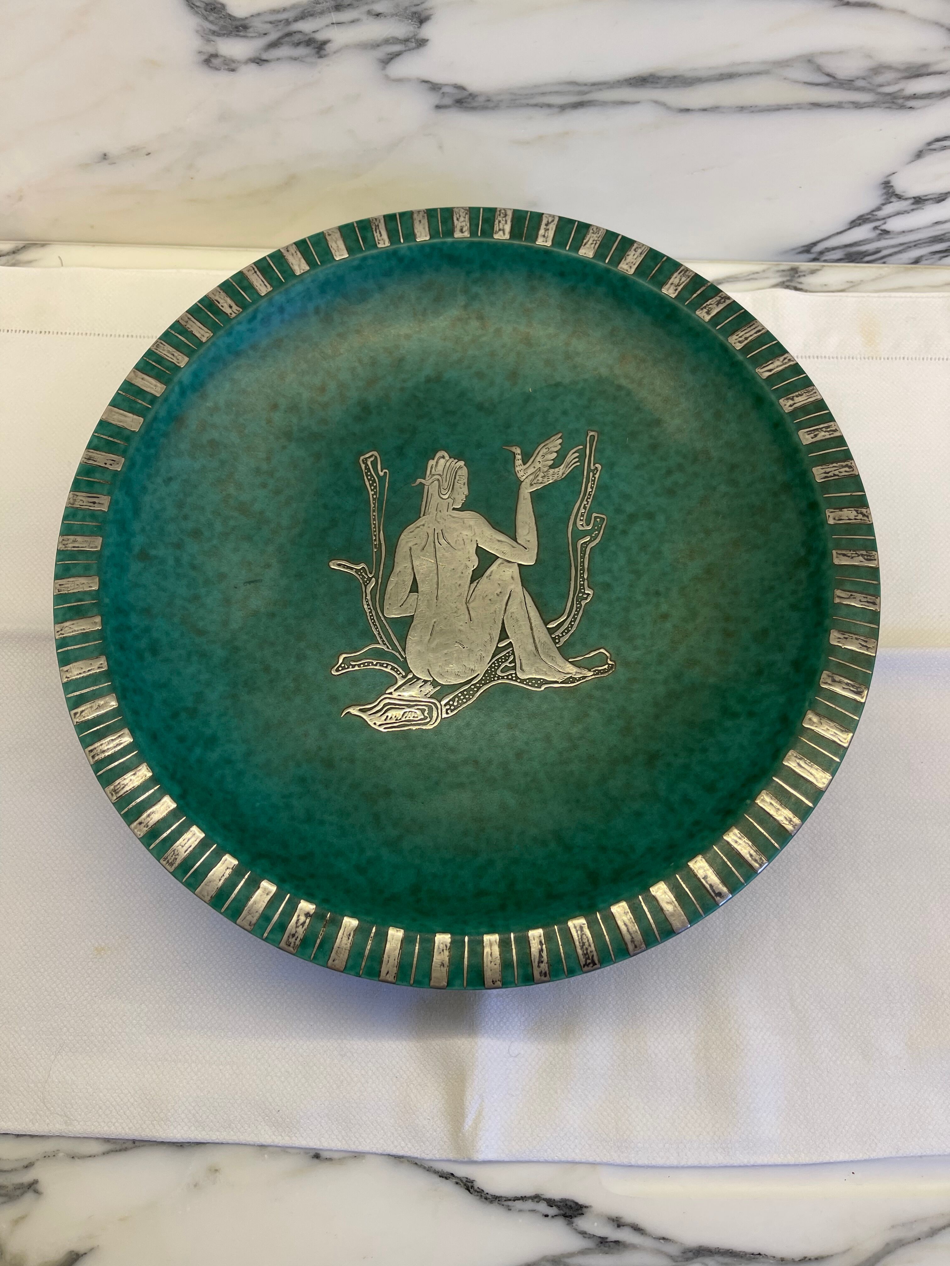 Gustavsberg Argenta Wilhelm Kage dish