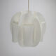 Danish plastic maxi circle pendant, 1960s