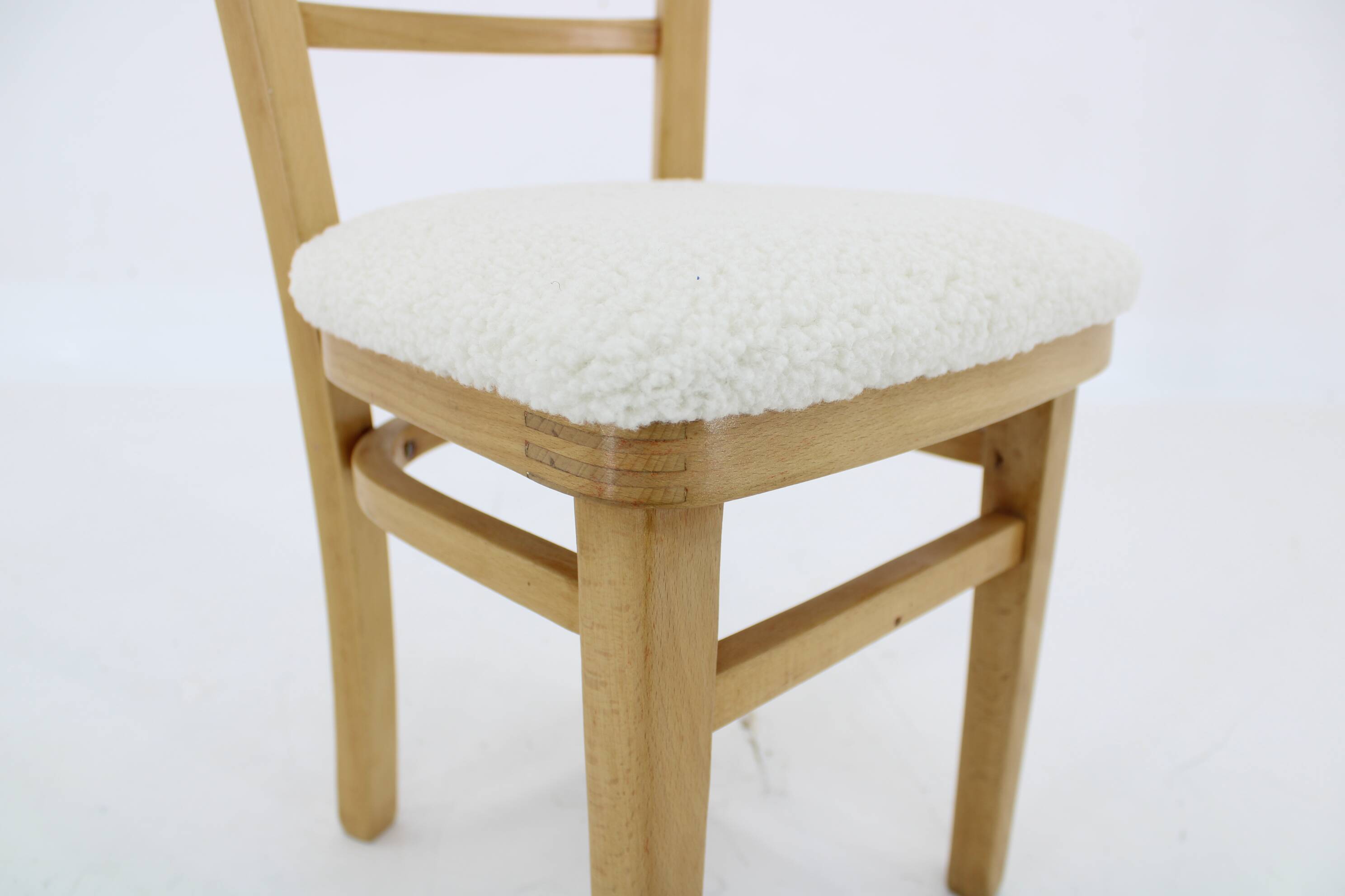 1970s Beech Children Chair ,Restored