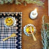 Porcelain salt pots