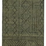 2.6x4 ft-jute handwoven kilim runner, entryway, wall art,lobby, rug\carpet.