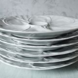 Pillivuyt white porcelain plates