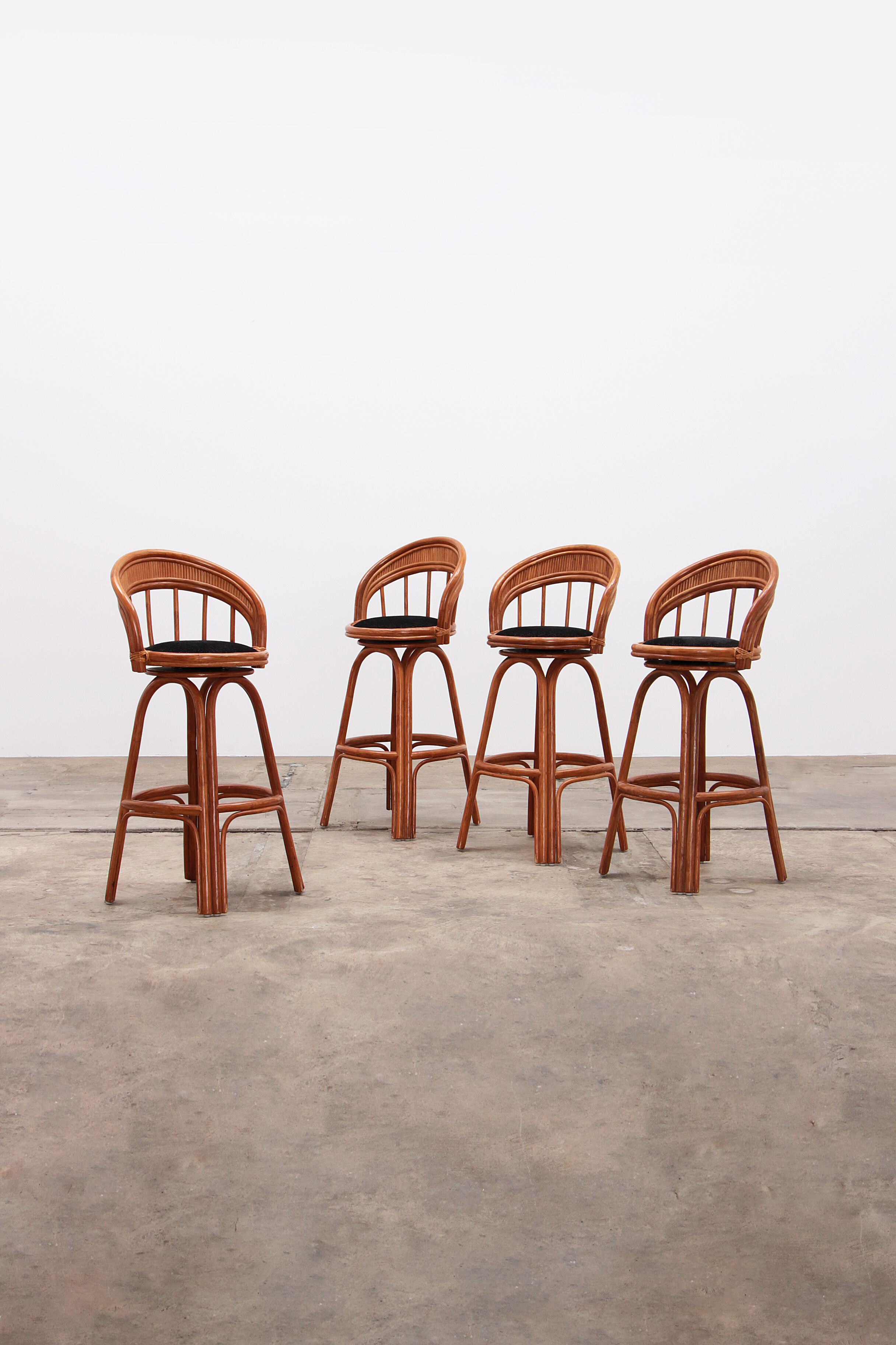 Bamboo bar stools 1970 France