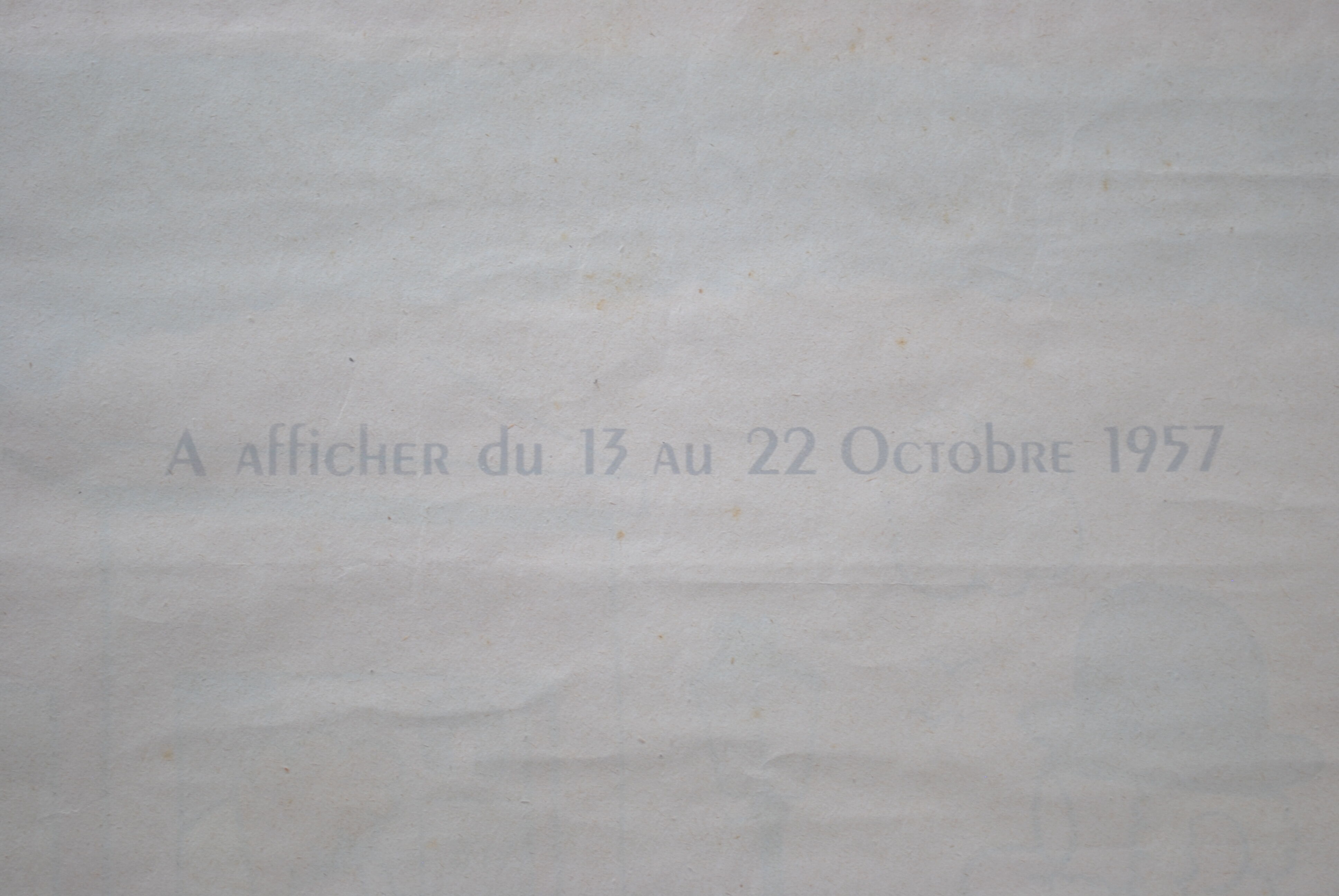 Poster National Lottery 50s