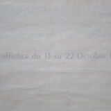 Poster National Lottery 50s