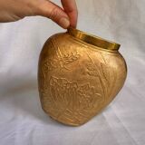 Vase en laiton