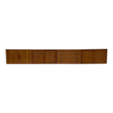 Kai Kristiansen Teak Cabinets By Feldballes, 1960s.