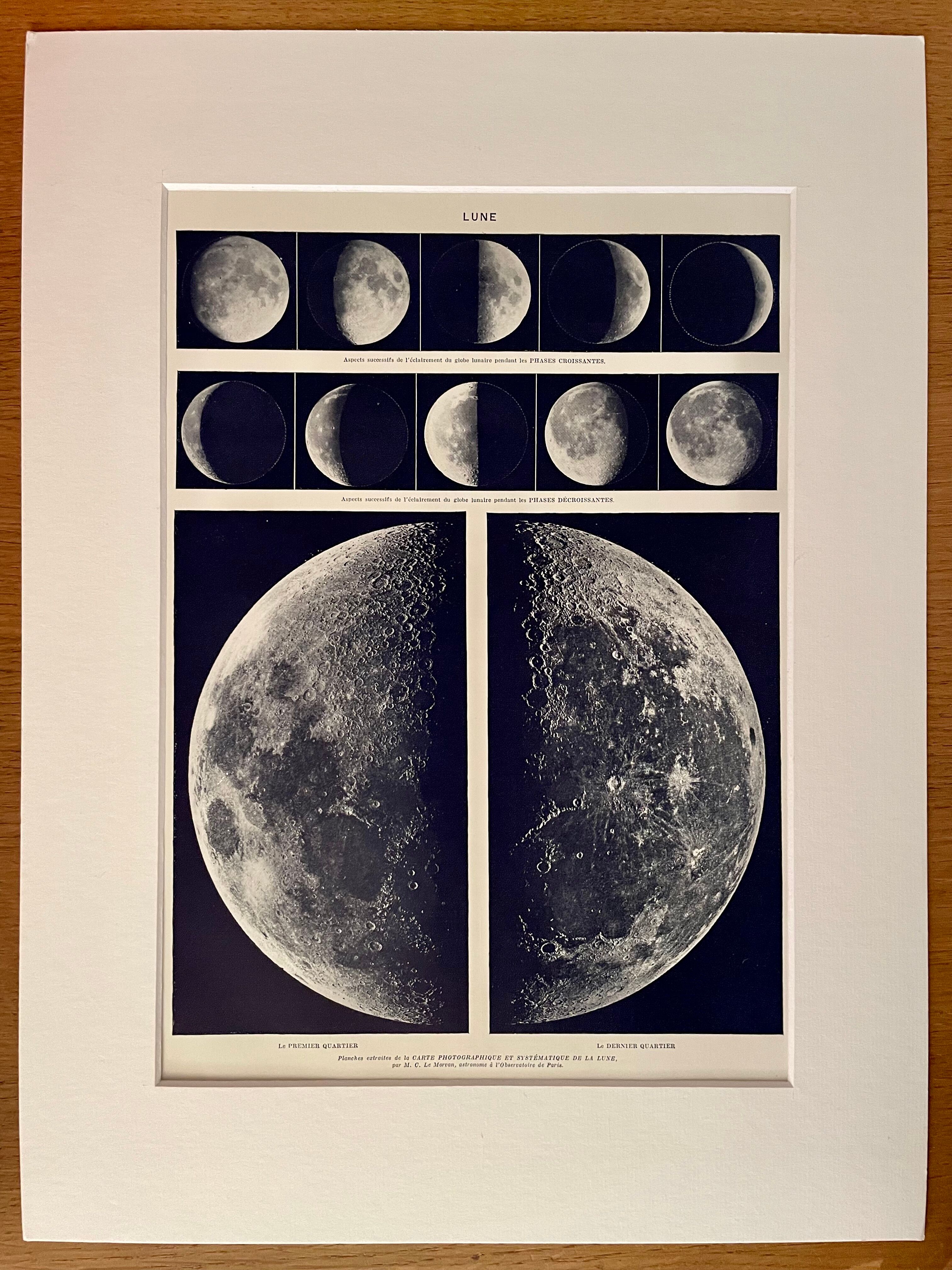 Photographic plate on the moon - 1930