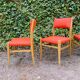 Ensemble de 4 chaises vintage