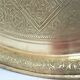 Oriental brass top leafy decoration xl diameter 48 cm vintage