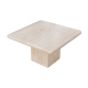 Table basse vintage travertin