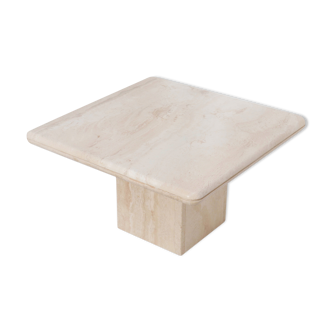 Vintage travertine coffee / side table