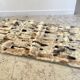 RUG Skin 1970s Beige-Brown - 56 x 107cm