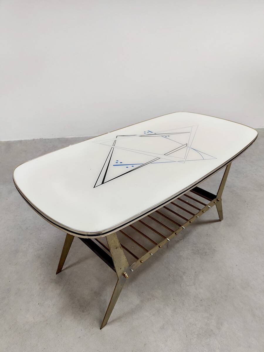 Midcentury Italian sixties design coffee table