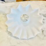 Globe tulips glass lampshade