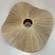 Hanging lamp flower wave raffia oda - l d75 cm