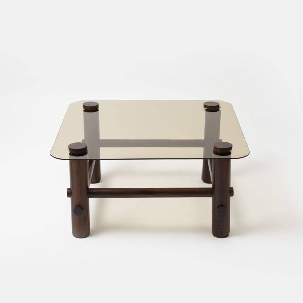 Ensemble de 2 chaises longues et table basse modèle ''Bjorn'' par Aleksander Kuczma, Pologne, années 1970