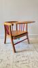 Vintage wooden Baumann baby armchair