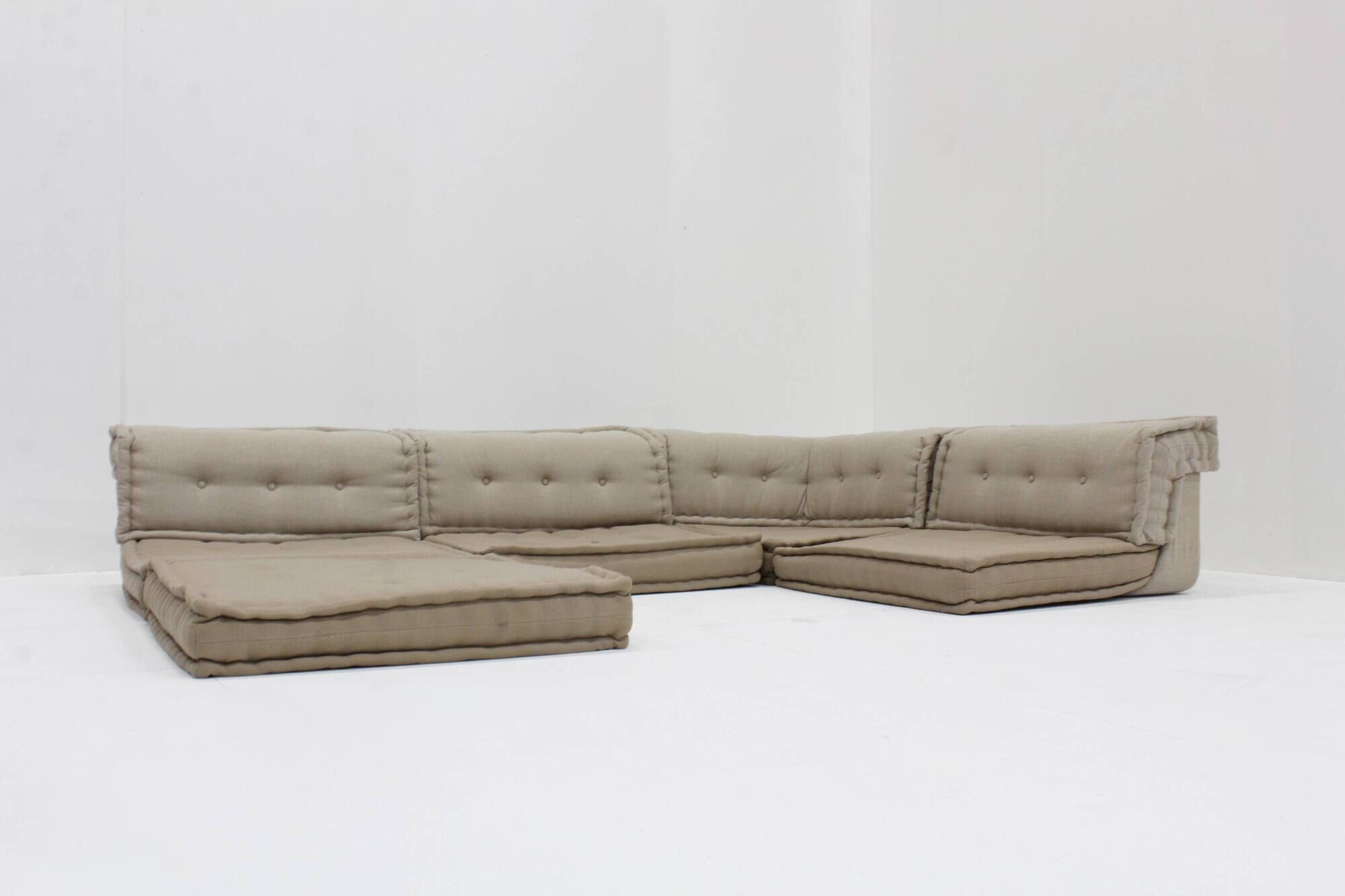 Roche Bobois Mah Jong sofa design by Hans Hopfer, set of 9