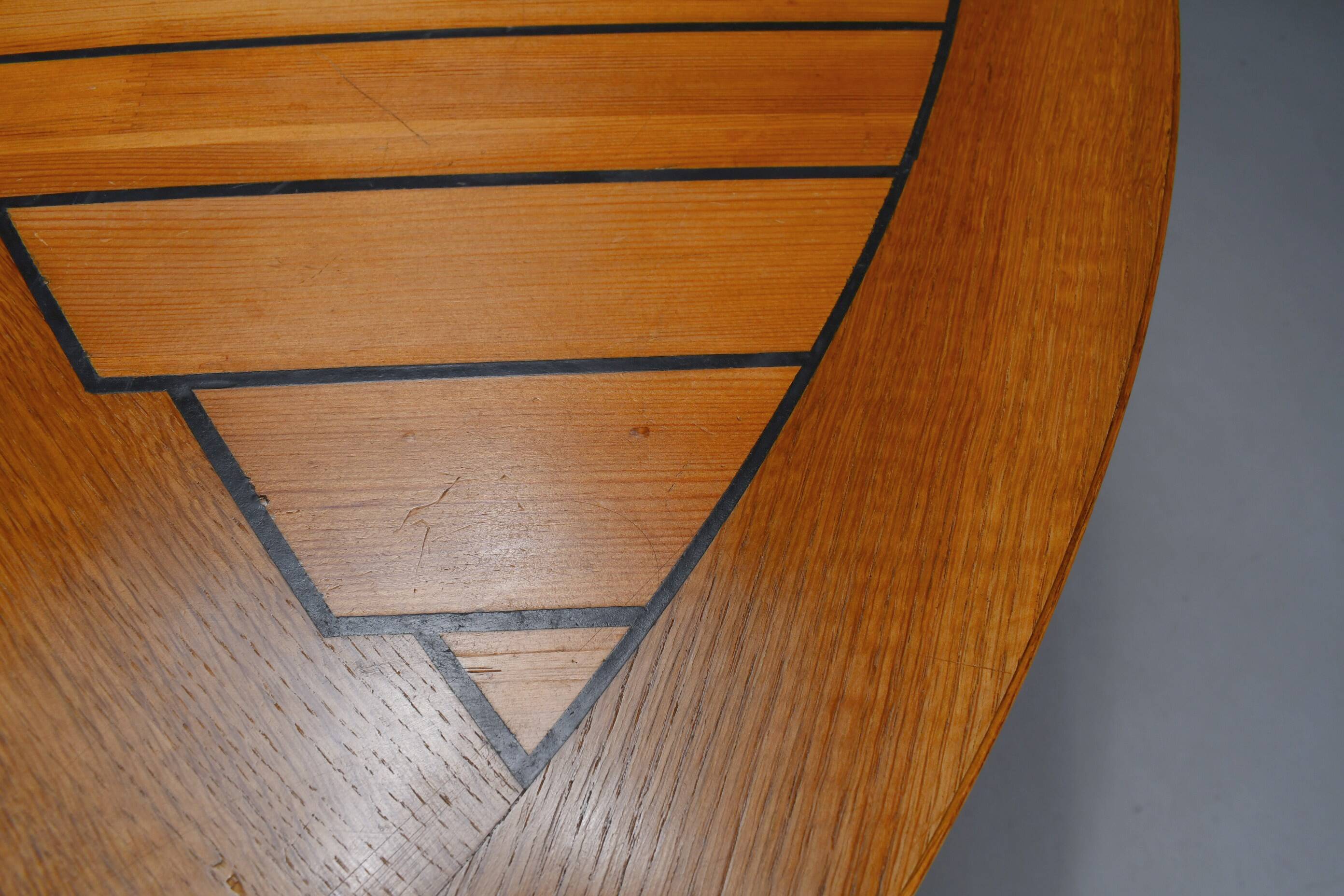 Round Dining table by Olle Pira. 1970s, Sweden