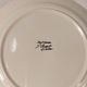 Set of 4 plates in St Clément Barbotine - Majolica - Fruits