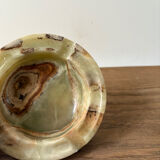 Cendrier en onyx vintage